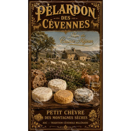 Pélardon des Cévennes « Mas du Causse Méjean » — Manufacture Arssans