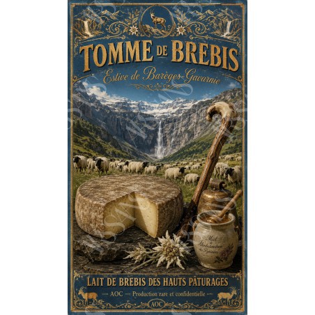 Tomme de Brebis « Estive de Barèges-Gavarnie » — Manufacture Arssans