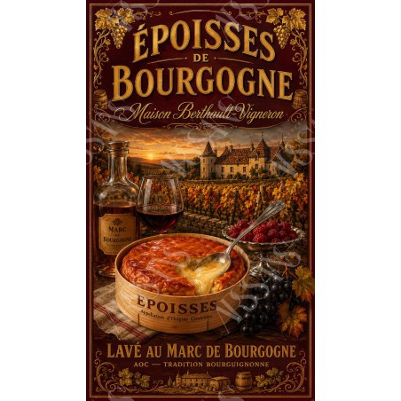 Époisses de Bourgogne « Maison Berthault-Vigneron » — Manufacture Arssans