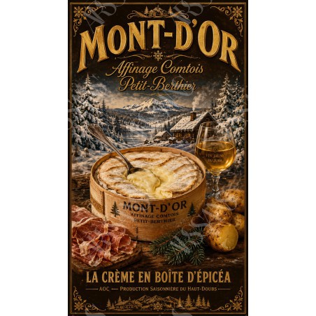 Mont-d'Or « Affinage Comtois Petit-Berthier » — Manufacture Arssans