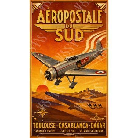 Aéropostale du Sud — Manufacture Arssans