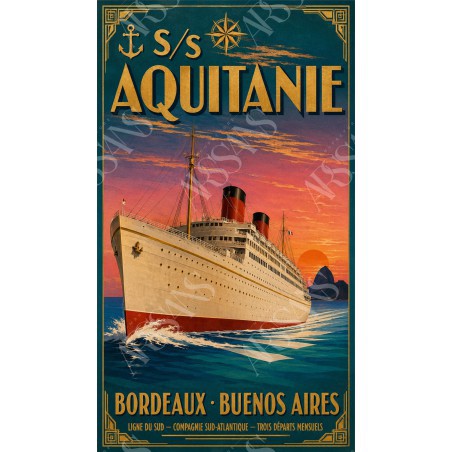 S/S Aquitanie — Manufacture Arssans