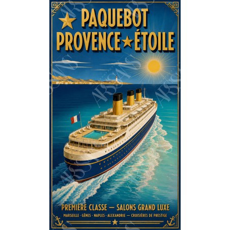 Paquebot Provence-Étoile — Manufacture Arssans