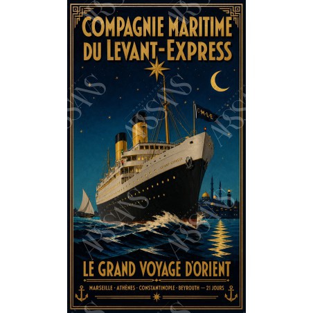 Compagnie Maritime du Levant-Express — Manufacture Arssans