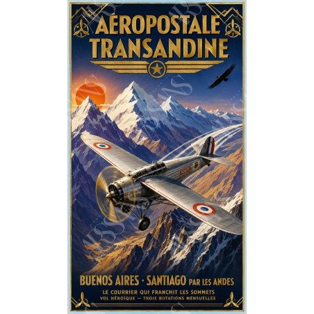 Aéropostale Transandine — Manufacture Arssans