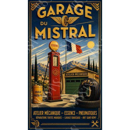 Garage du Mistral — Manufacture Arssans
