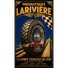 Pneumatiques Larivière – affiche & plaque vintage | Manufacture Arssans