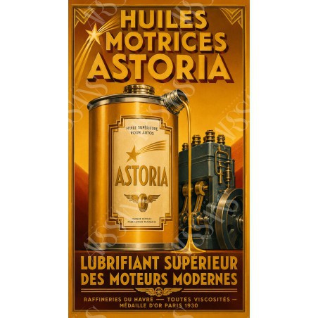Huiles Motrices Astoria — Manufacture Arssans