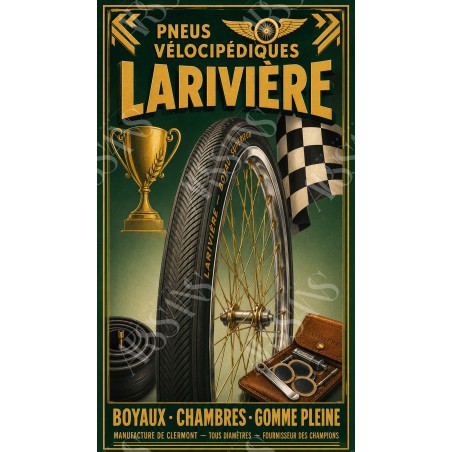Pneus Vélocipédiques Larivière — Manufacture Arssans