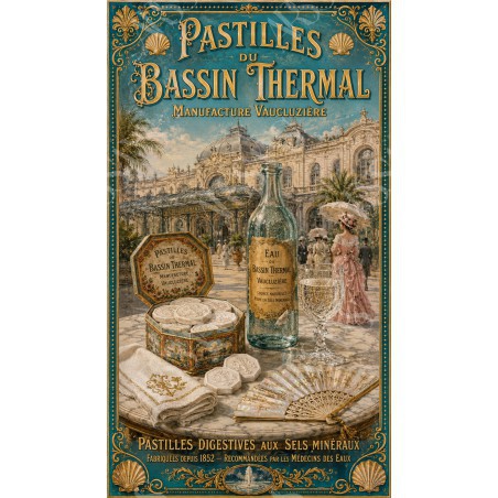 Pastilles du Bassin Thermal — Manufacture Vaucluzière — Manufacture Arssans