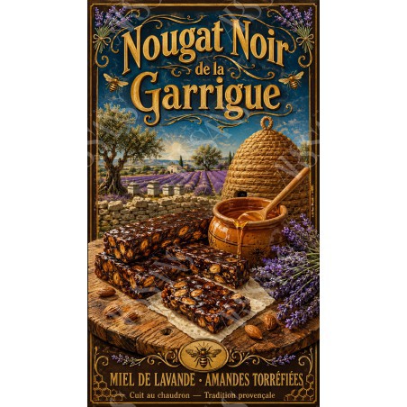 Nougat Noir de la Garrigue — Manufacture Arssans