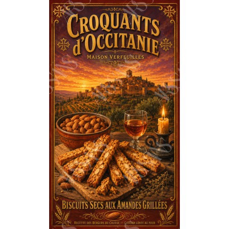 Croquants d'Occitanie — Maison Verfeuilles — Manufacture Arssans
