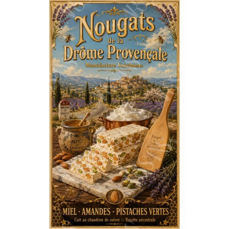 Nougats de la Drôme Provençale — Manufacture Vauchanaz — Manufacture Arssans