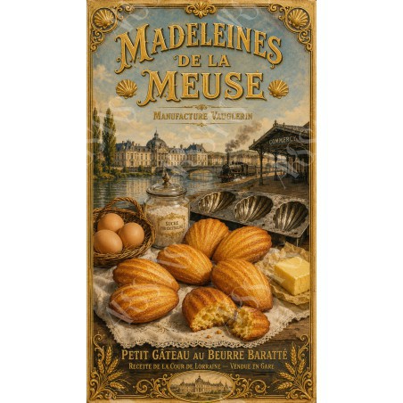 Madeleines de la Meuse — Manufacture Vauglerin — Manufacture Arssans