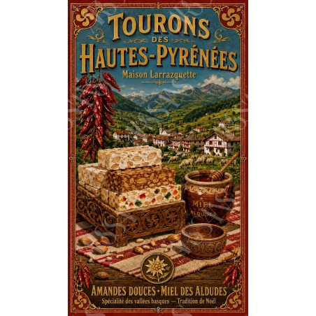 Tourons des Hautes-Pyrénées — Maison Larrazquette — Manufacture Arssans