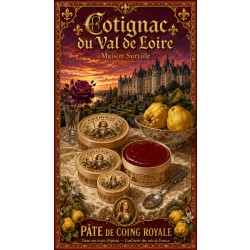 Cotignac du Val de Loire — Maison Surville – affiche & plaque vintage | Manufacture Arssans