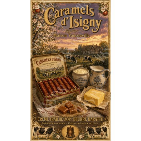 Caramels d'Isigny — Maison Vaucouville — Manufacture Arssans