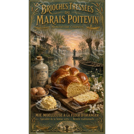 Brioches Tressées du Marais Poitevin — Manufacture Charneuil — Manufacture Arssans