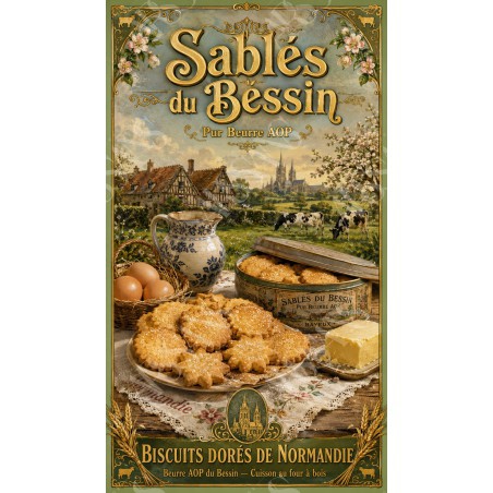 Sablés du Bessin — Pur Beurre AOP — Manufacture Arssans