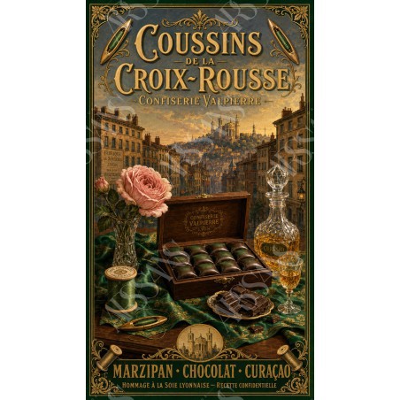 Coussins de la Croix-Rousse — Confiserie Valpierre — Manufacture Arssans