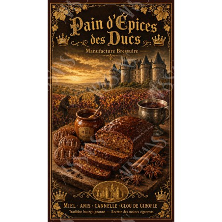 Pain d'Épices des Ducs — Manufacture Bressuire — Manufacture Arssans