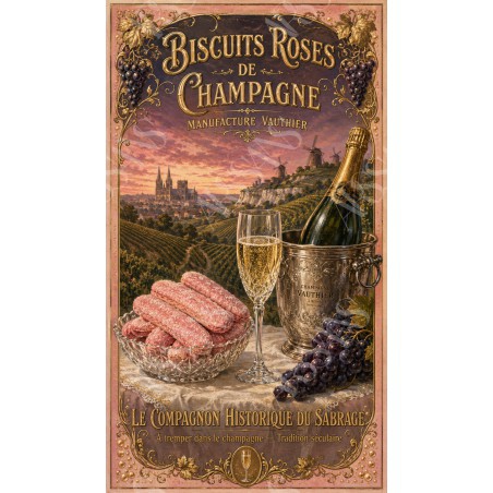 Biscuits Roses de Champagne — Manufacture Vauthier — Manufacture Arssans