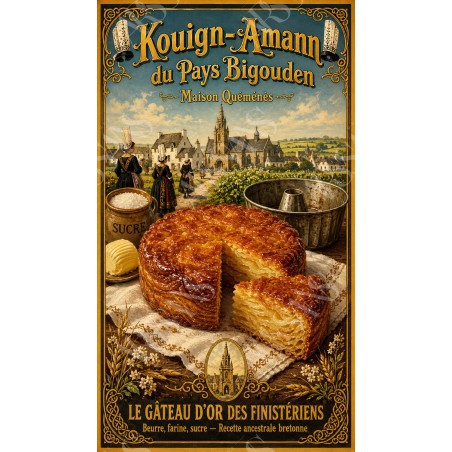 Kouign-Amann du Pays Bigouden — Maison Quéménès — Manufacture Arssans