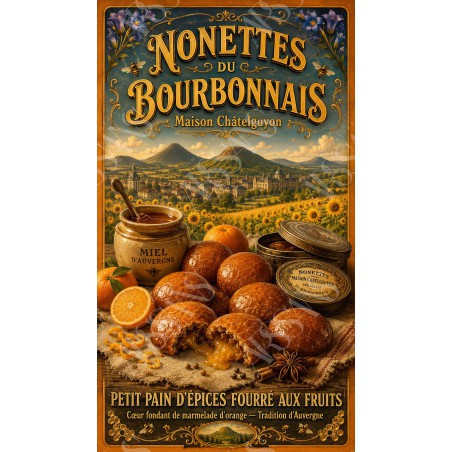 Nonettes du Bourbonnais — Maison Châtelguyon — Manufacture Arssans
