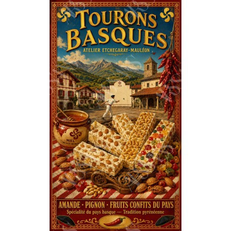 Tourons Basques — Atelier Etchegaray-Mauléon — Manufacture Arssans