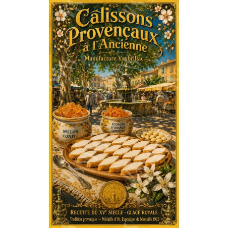 Calissons Provençaux à l'Ancienne — Manufacture Vaubrillac — Manufacture Arssans