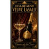 Champagne Veuve Lasalle — Cuvée de la Cour – affiche & plaque vintage | Manufacture Arssans