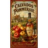 Calvados Pommeraie — Le Trésor Normand – affiche & plaque vintage | Manufacture Arssans