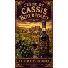 Crème de Cassis Beauregard — Le Velours de Dijon – affiche & plaque vintage | Manufacture Arssans