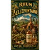 Rhum Agricole Bellefontaine — Cuvée Tropicale – affiche & plaque vintage | Manufacture Arssans