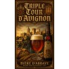 Triple Tour d'Avignon — Bière d'Abbaye – affiche & plaque vintage | Manufacture Arssans
