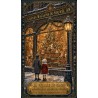 La Vitrine du Grand Magasin sous la Neige – affiche & plaque vintage | Manufacture Arssans