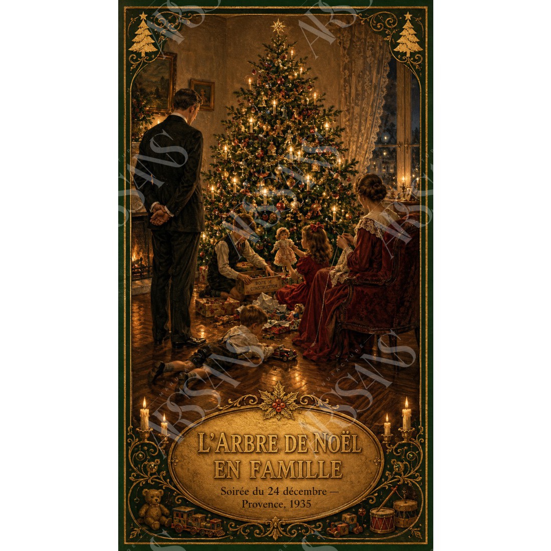 L'Arbre de Noël en Famille