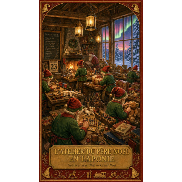 L'Atelier du Père Noël en Laponie — Manufacture Arssans