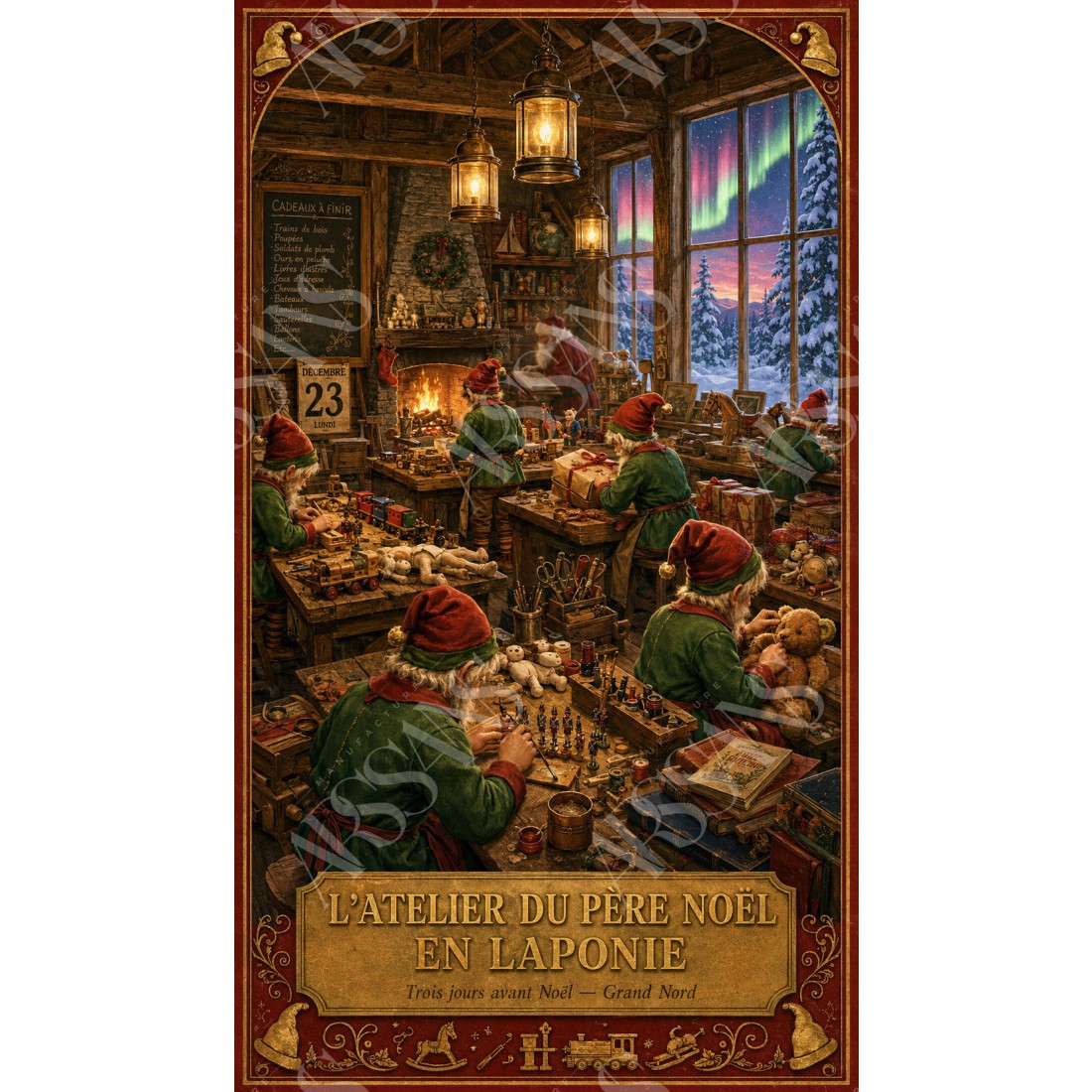 L'Atelier du Père Noël en Laponie
