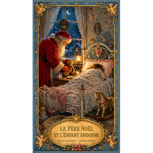 Le Père Noël et l'Enfant Endormi — Manufacture Arssans