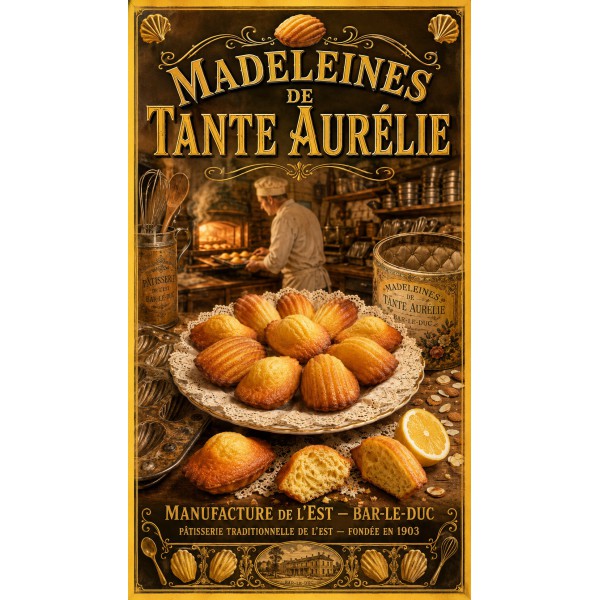 Madeleines de Tante Aurélie — Manufacture Arssans