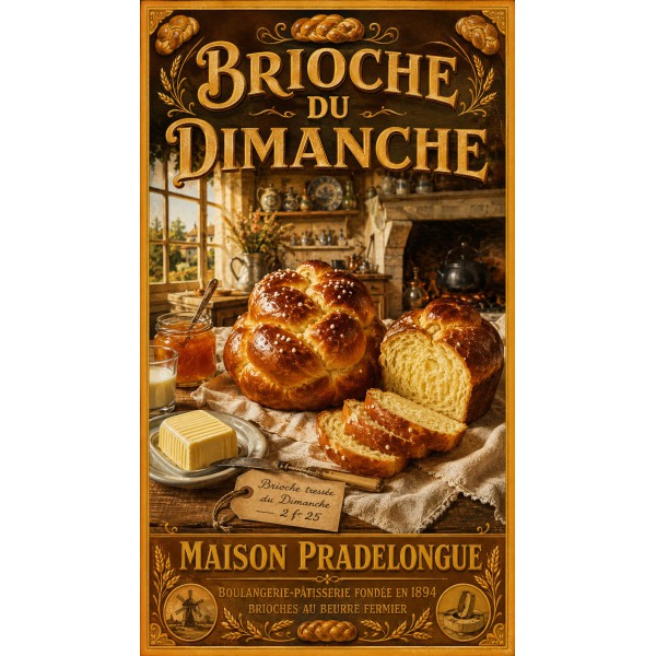 Brioche du Dimanche — Manufacture Arssans
