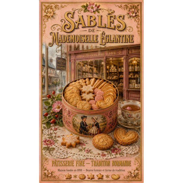 Sablés de Mademoiselle Églantine — Manufacture Arssans