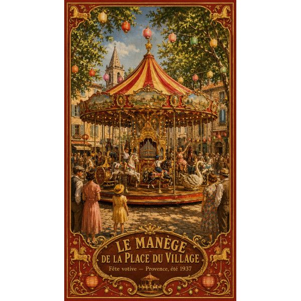 Le Manège de la Place du Village — Manufacture Arssans