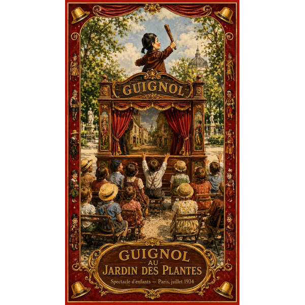 Guignol au Jardin des Plantes — Manufacture Arssans