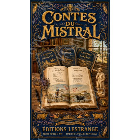 Contes du Mistral - affiche & plaque vintage | Manufacture Arssans