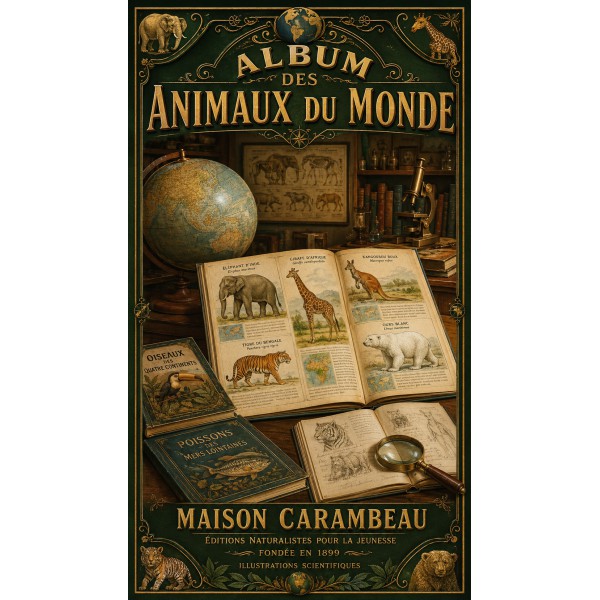 Album des Animaux du Monde — Manufacture Arssans
