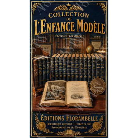 Collection de l'Enfance Modèle - affiche & plaque vintage | Manufacture Arssans