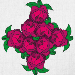 Papier Peint Rosea Flores