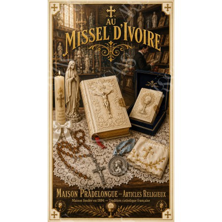 Au Missel d'Ivoire – affiche & plaque vintage | Manufacture Arssans